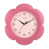 Chaney Instruments Pink Petals Wall Clock