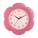 Chaney Instruments Pink Petals Wall Clock