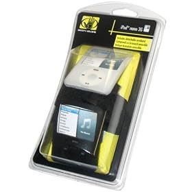 Fellowes Body Glove Silicone - Case for digital player - silicone - black, clear - iPod nano (3G) 4GB, iPod nano (3G) 8GB