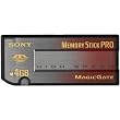 Sony 4 GB High Speed Memory Stick PRO Media (MSX-4GN) (Retail Package)