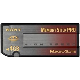 Sony 4 GB High Speed Memory Stick PRO Media (MSX-4GN) (Retail Package)