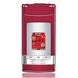 Nokia N76 Unlocked Cell Phone with 2 MP Camera, 3G, MP3/Video Player, MicroSD Slot--U.S. Version with Warranty (Metallic Red)
