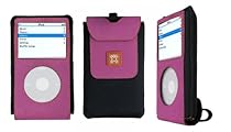 XtremeMac IPV-MGL-20 MicroGlove for iPod- Black/Plum