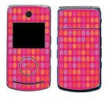 Pink Polka Dots Design Decal Protective Skin Sticker for LG VX8560 Chocolate 3