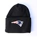 New England Patriots Classic Cuffed Knit Hat in black