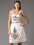 VaVa by Joy Han Dress - Lauren Babydoll in White