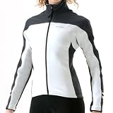 Giordana 2008/09 Women's Forma Cycling Jacket - White w/Gray Accents - GI-WJCK-FORM-WHIT