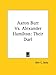 Books : Aaron Burr Vs. Alexander Hamilton: Their Duel