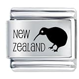 New Zealand Bird Animals Italian Charms Bracelet Link