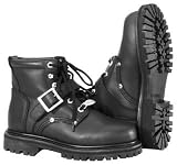 River Road Women's Crossroads Buckle Boots Black 6