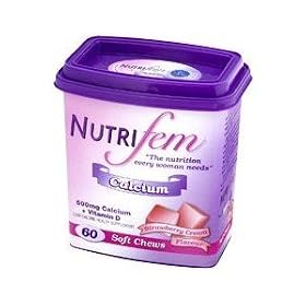 60 x Calcium Soft Chews [Strawberry Cream]