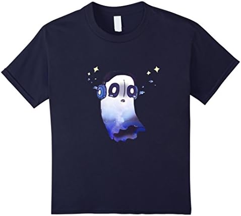Kids Napstablook In Battle Tshirt 8 Navy