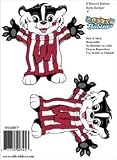 Wisconsin Mascot Babies Baby Badger Party Pack Stik-ables