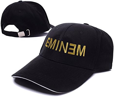 Eminem Logo Adjustable Baseball Caps Unisex Snapback Embroidery Hats