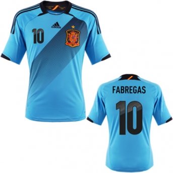 Spanien Fabregas Trikot Away 2012, M