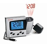 Product details for Honeywell PCR11ELW Projection Atomic Clock with Indoor Temperature