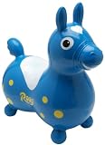 Gymnic / Rody Inflatable Hopping Horse, Blue