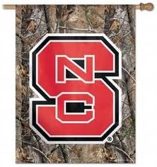 NC State Wolf Pack Camo Banner (27 in. x 37 in.)