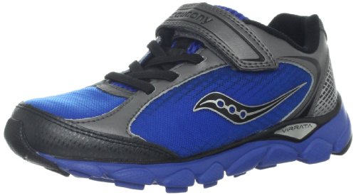 Saucony Boys Virrata AC SC Running Shoe (Little Kid),Platinum/Royal/Silver,13.5 M US Little Kid On Sale