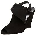 BCBGirls Women's Crust Peep Toe Wedge