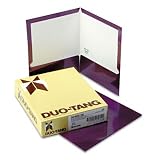 ESSELTE PENDAFLEX CORP. / Metallic two-pocket folders, purple, 25/box / ESS5049526 / Sold as 1 Box / Mfr Part # 5049526 \*/ Metallic two-pocket folders, purple, 25/box