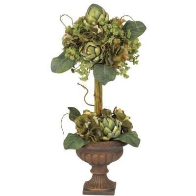 Silk Topiary Artichoke Flower Arrangement One of our more unique products is 