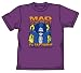 アラレ チャン Dr. マシリト Tシャツ Vパープル : サイズ XL