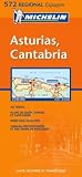 Michelin Map No. 572 Asturias, Cantabria (Spain)