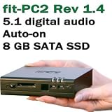 CompuLab fit-PC2 SSD (rev 1.4) Atom Z530 1.6 GHz, RAM 1 GB, SSD 8GB
