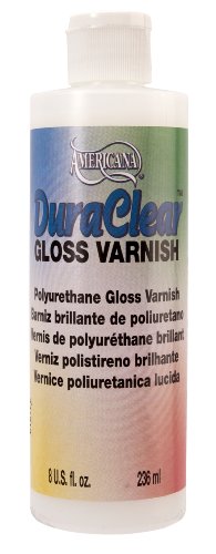 DecoArt DS19-9 American DuraClear Varnishes, 8-Ounce, DuraClear Gloss Varnish