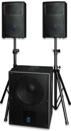 Yorkville eXcursion2000 Powered Subwoofer and Speakers