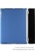 IGg Rubberized ABS Enhancer Snap On Back Case For iPad 2 – Baby Blue (Compatible with Smart Cover) (Free HandHelditems Sketch Universal Stylus Pen)