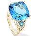 MICHAEL VALITUTTI 14K Desert Sunstone, Iolite & Diamond Ring