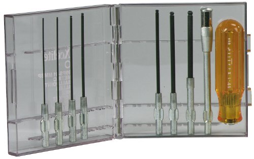 Xcelite 99PS41MMBP 9-Piece Series 99 Ballpoint Allen Hex Socket Screwdriver Set On Sale