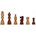 WE Games French Staunton Wooden Chess Pieces, Weighted, Handpolished, Sheesham Wood, 2.5 inch King