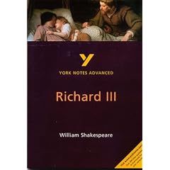 York Notes Advanced on William Shakespeare's "Richard III"