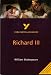 York Notes Advanced on William Shakespeare's "Richard III"
