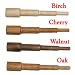 Miller Dowels 2X Dowel Pins 3 1/2 Long 1/2 Diameter Cap Walnut (Bag 40)