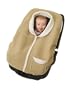 Faux Shearling Posh Pouch Infant Car Seat Cover - Fawn