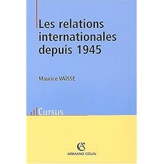 Les relations internationales depuis 1945