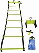 Cintz 30 ft adjustable Speed ladder with flat rungs and ladder organizer in a bag, (Ladder splits