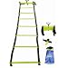 Cintz 30 ft adjustable soccer Speed and Agility ladder with flat rungs and ladder organizer in a bag, (Ladder splits into two ladders of 15 ft each)