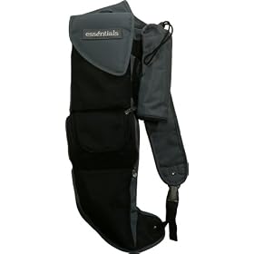 JJ Cole Essentials Sling Style Backpack Diaper Bag Black Grey