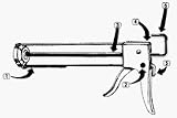 Caulking Guns: Caulking Gun, Parallel Frame - CAULKING GUN