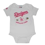 Majestic Los Angeles Dodgers MLB Baby / Infant One-Piece Bodysuit / Romper / Onesie (Size: 18)