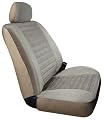 Saddleman SureFit Windsor Velour Bench Seat Cover, Beige