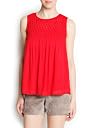 Mango Women's Baby Doll Chiffon Top