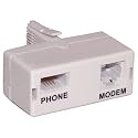 ADSL Broadband Filter Plug in, White