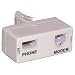 ADSL Broadband Filter Plug in, White