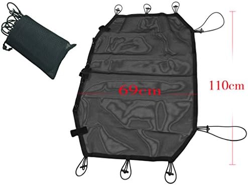 Moalupar Black Sun Shade UV Protection for Jeep Wrangler JK Unlimited 2 & 4 Doors
